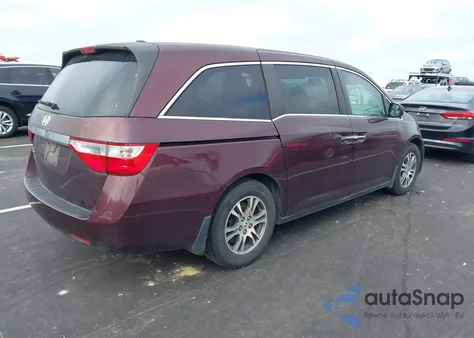 2012 Honda Odyssey Ex-L z USA, uszkodzony, nr VIN 5FNRL5H66CB030565